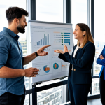 Startup Ecosystem Enabler**

A professional scene depicting a diverse group of fully clothed entrepreneurs collaborating in a modern co-working space, meeting with a GlobalBridge mentor. The mentor, dressed in professional attire, gestures towards a whiteboard displaying growth charts. Background includes startup logos and a city skyline visible through large windows. Safe for work, appropriate content, fully clothed, professional, perfect anatomy, correct proportions, well-formed hands, proper finger count, natural body proportions, high quality.

**